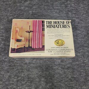 X-Acto House Of Miniatures Queen Anne Candle Stand 40013 Dollhouse Open Box
